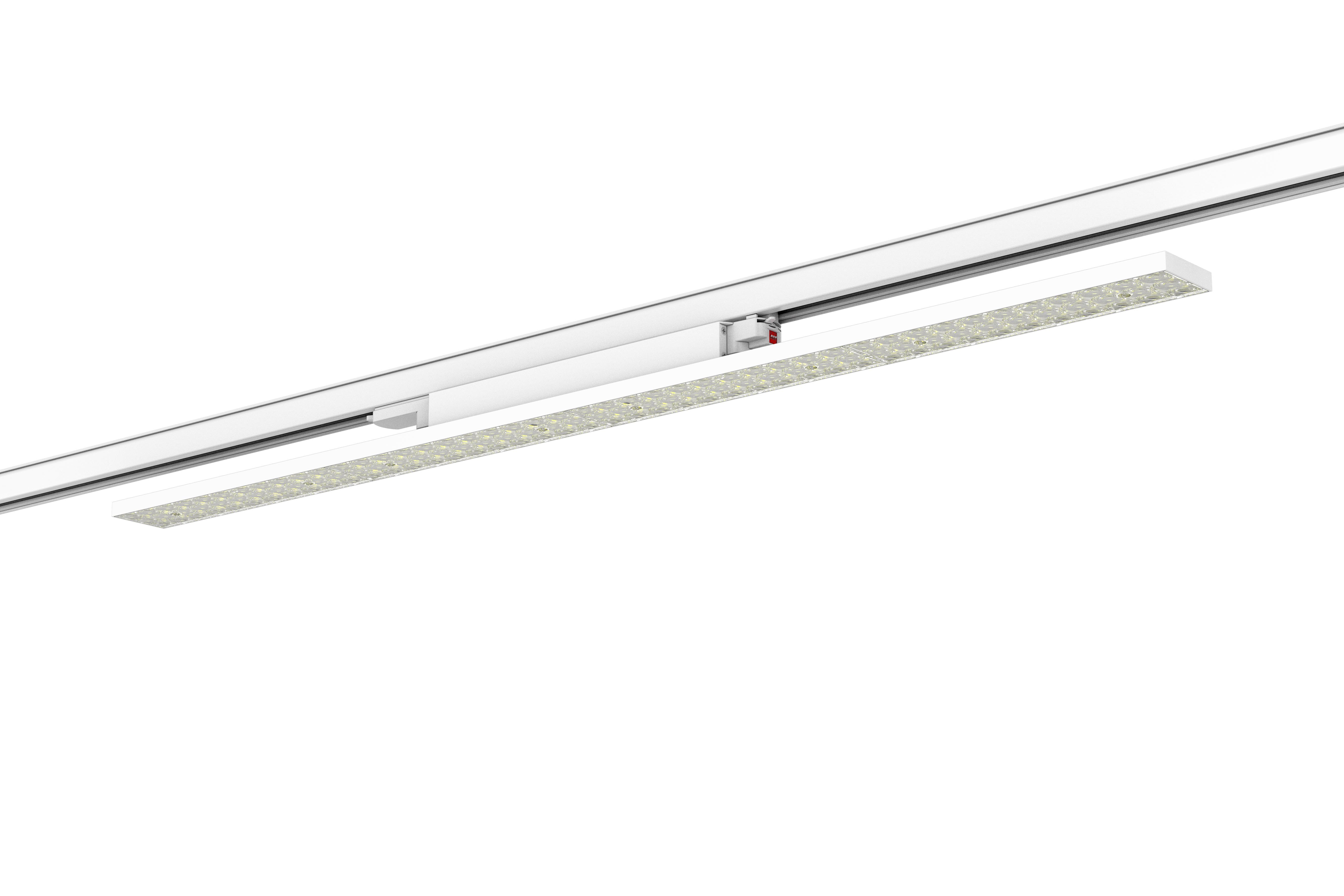 1200mm Power Switchable LED Linear Track Light With Black / White Housing